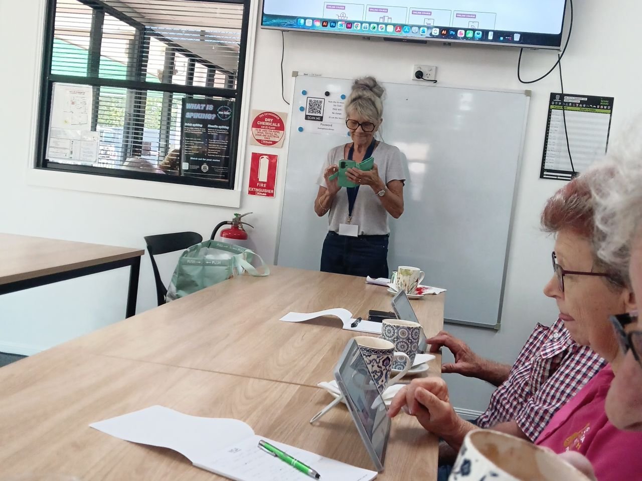 Week Three of Digital Skills Workshops.

It's fantastic to see so many participants here today.

Our wonderful facilitator, Robbie Tedge is keeping the course light and relaxed.  It's easy to learn new things under these conditions. 25/3/2026