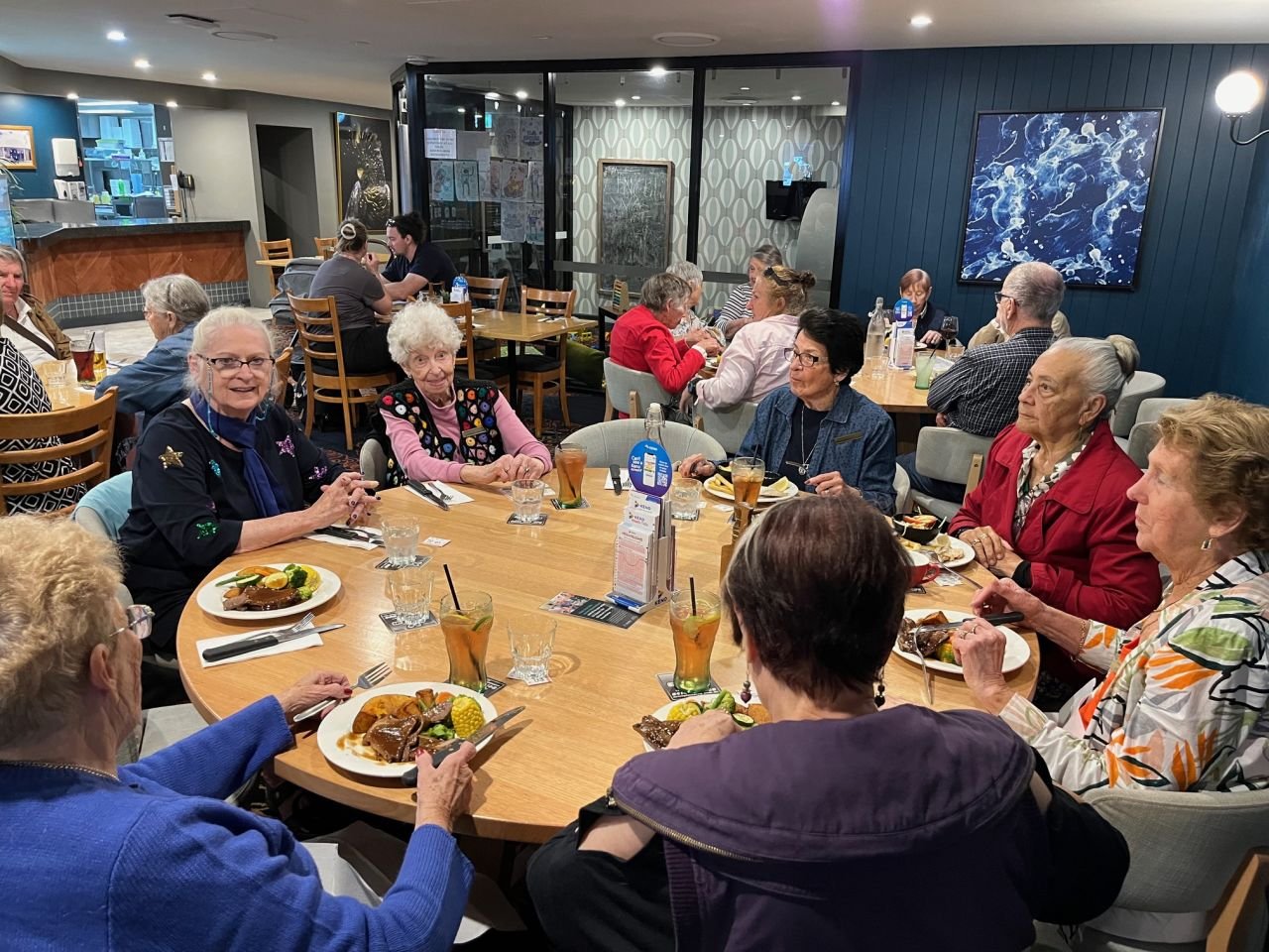 Members and guests enjoyed a day bus trip to Pohlmans Nursery in the Lockyer Valley followed by lunch at the historic Royal Hotel, Gatton in October 2024