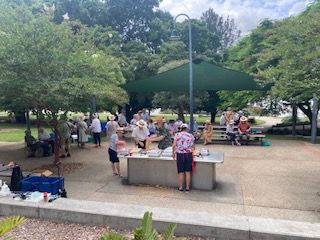 BBQ Brunch in New Farm Park 21st January 2026.

Team effort.