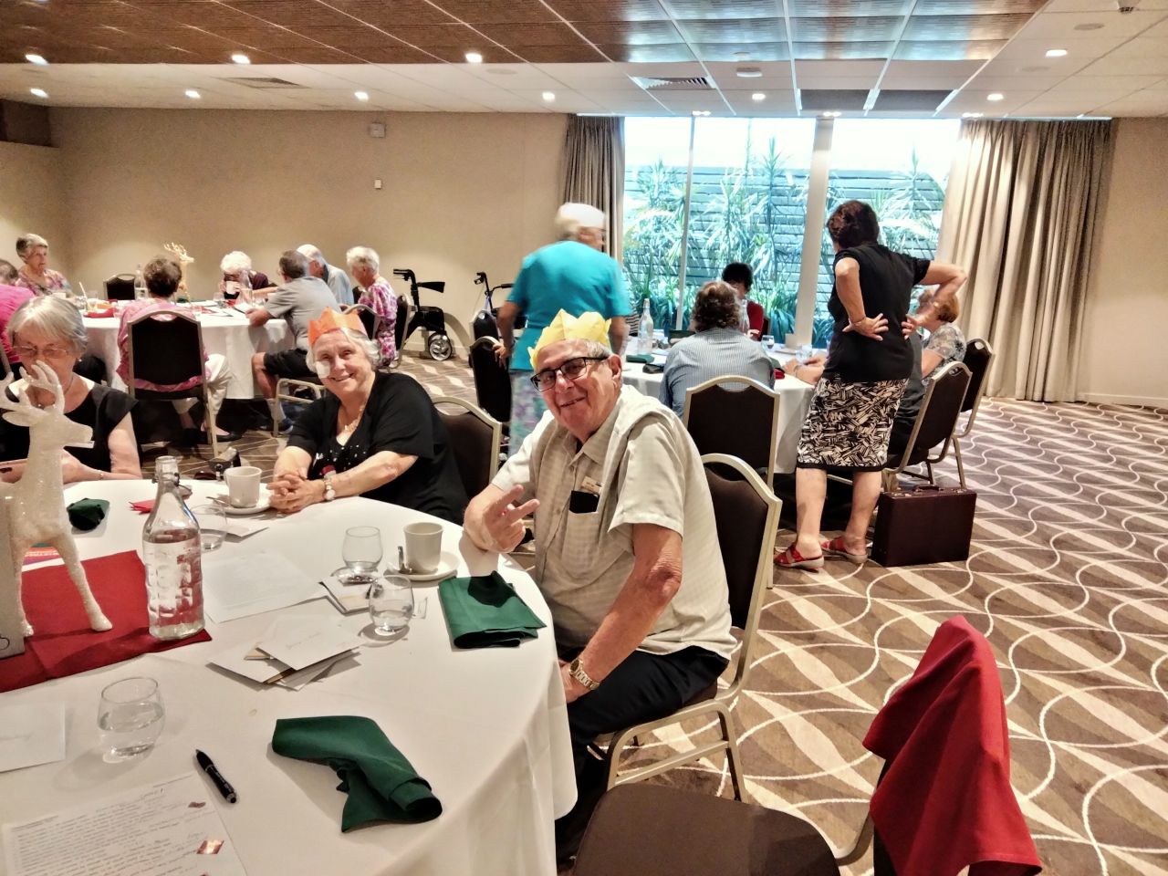 Christmas Lunch December 2021 at the Kedron Wavell Services Club. -