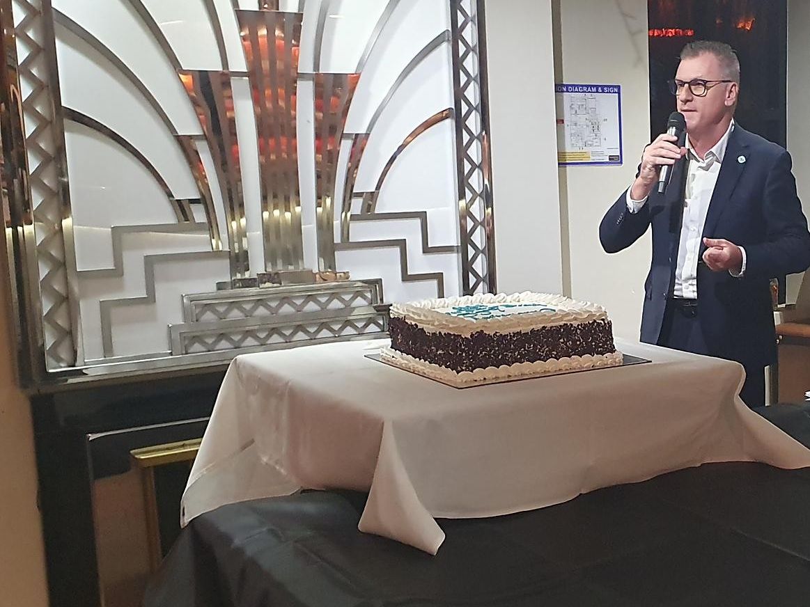 March 2025

Our CEO saying a few words at our 35th Anniversary Celebration Meeting on 5th March 2025.
Always a popular guest.
