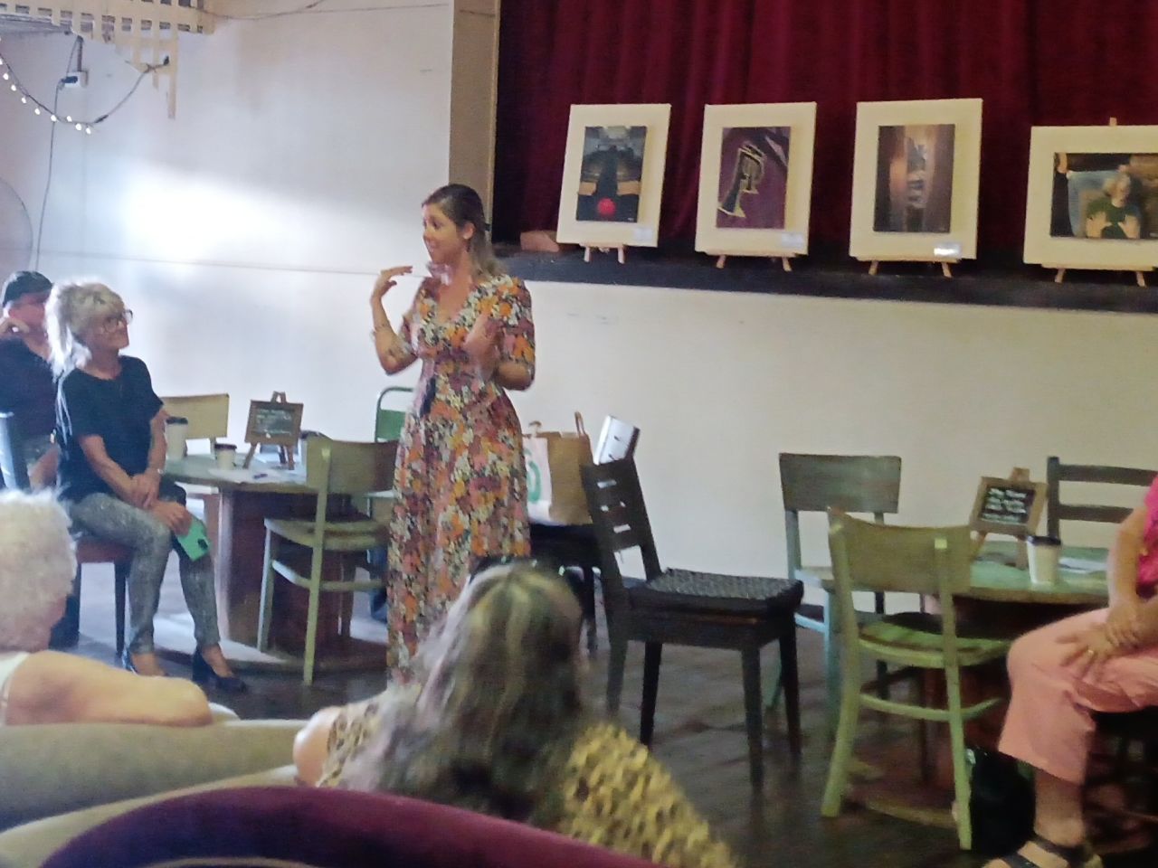 November catch up at the Paragon Theatre & Espresso Bar and Perfectly Imperfect Collective.  Paragon owner, Merissa Craft (Ricciardi) sharing the vision.