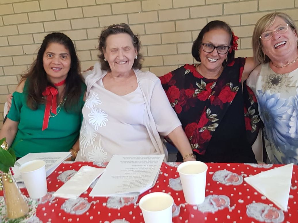 Muriel Bijoux, Elizabeth Simionato, Melody Correia and Elly De Pellegrini