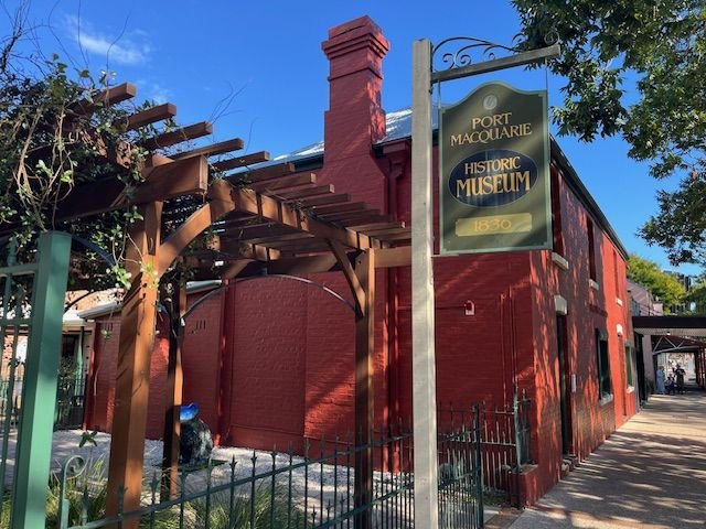 Members visited the Port Macquarie museum. So much history around Port Macquarie.