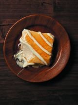 Salted caramel semifreddo