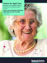 Visions for Aged Care - Response to Consultation Paper 1